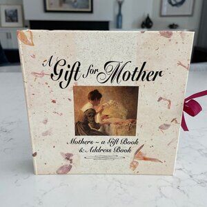 A Gift for Mother 6.5" x 6.5" Book of Poetry & Prose + Address Book Cream Sz OS